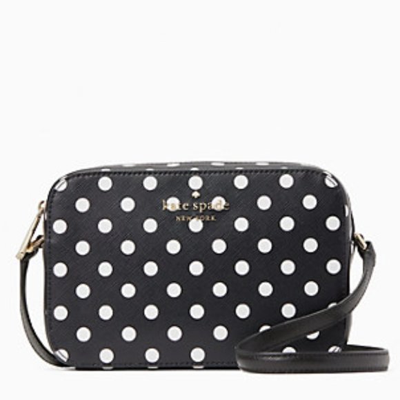 kate spade Handbags - ♠️ Kate Spade Polka Dot Staci Mini Camera Bag NWT
